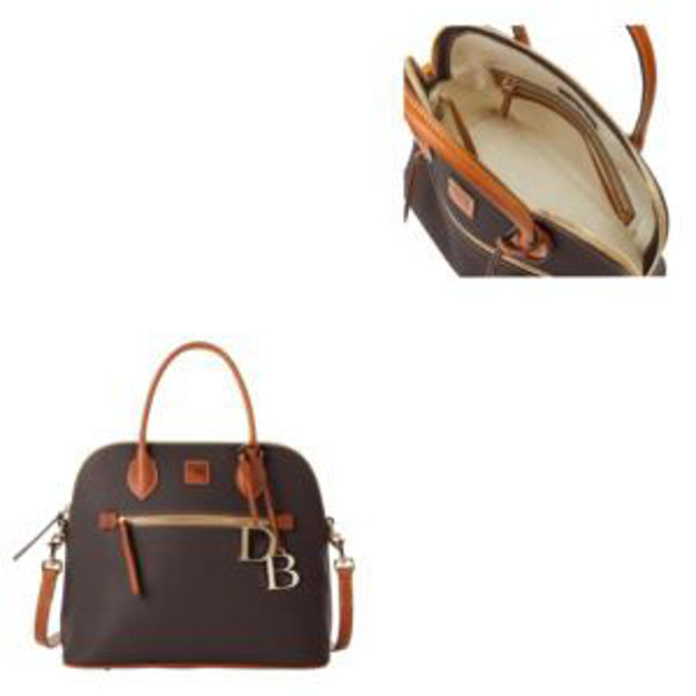 Picture of Pebble Grain Large Domed Satchel