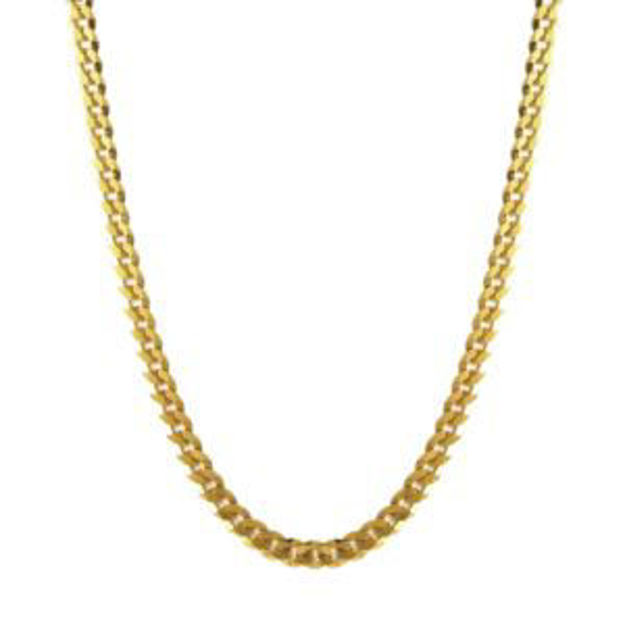 Picture of Curb Chain Necklace Gold