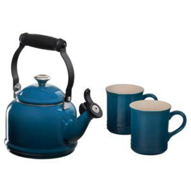 Picture of Demi Kettle & Mug Set Deep Teal