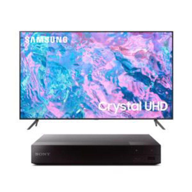 Picture of 55" Smart 4K UHD TV w/ Streaming Blu-ray Player