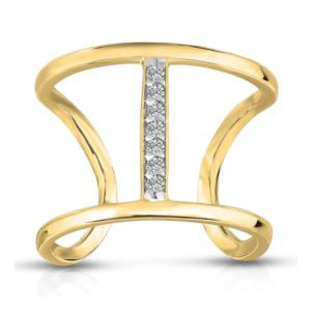 Picture of Contemporary Diamond Ring Gold