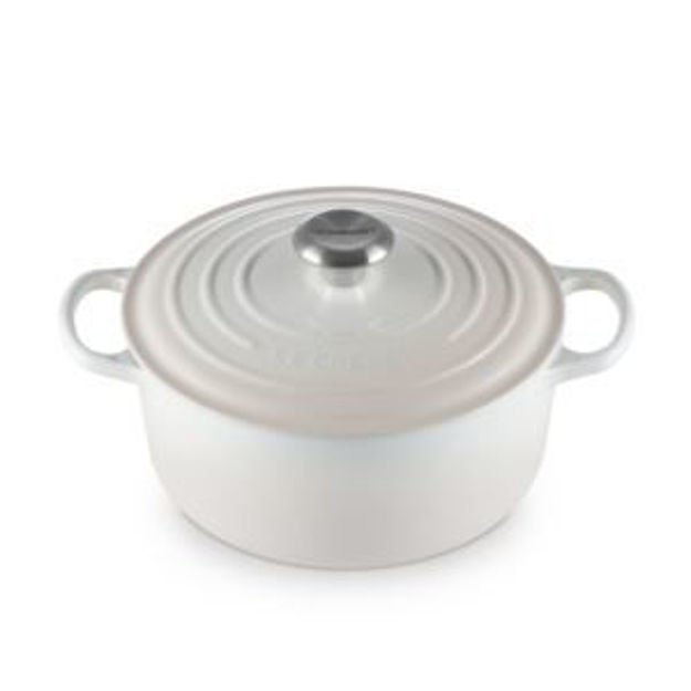 Picture of 4.5qt Signature Cast Iron Round Dutch Oven Meringue