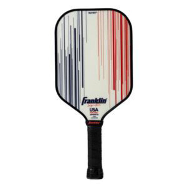 Picture of Signature Pro 13mm Fiberglass Pickleball Paddle W/ MaxGrit Blue