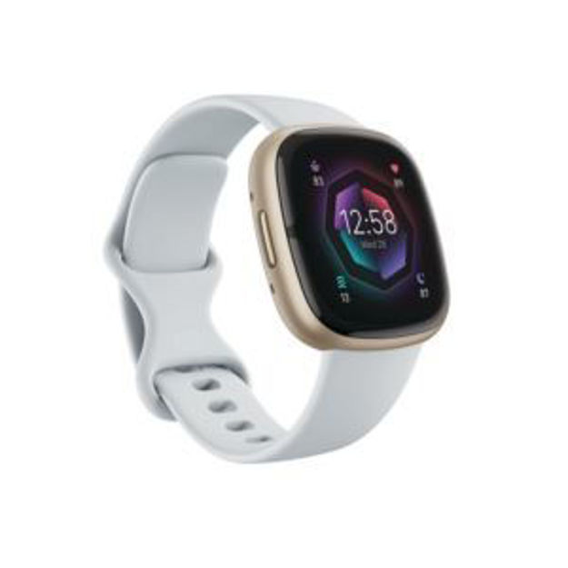 Picture of Sense 2 Advanced Health Smartwatch Blue Mist/Soft Gold