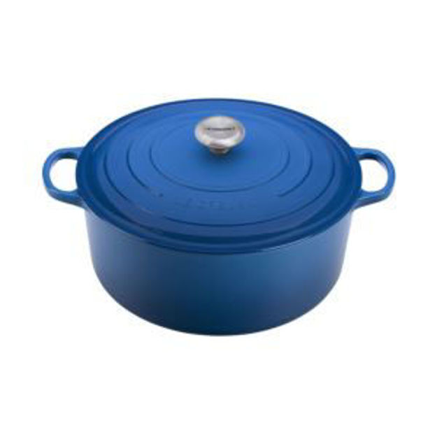 Picture of 13.25qt Signature Cast Iron Round Dutch Oven Marseille