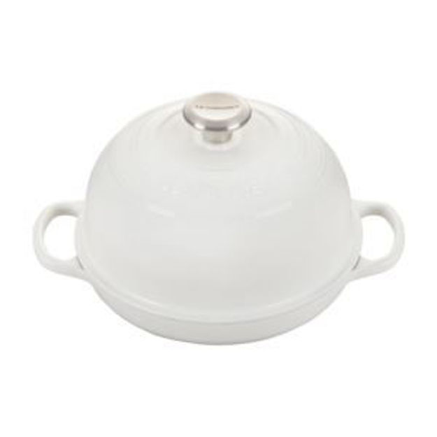 Picture of 1.75qt Signature Cast Iron Bread Oven White