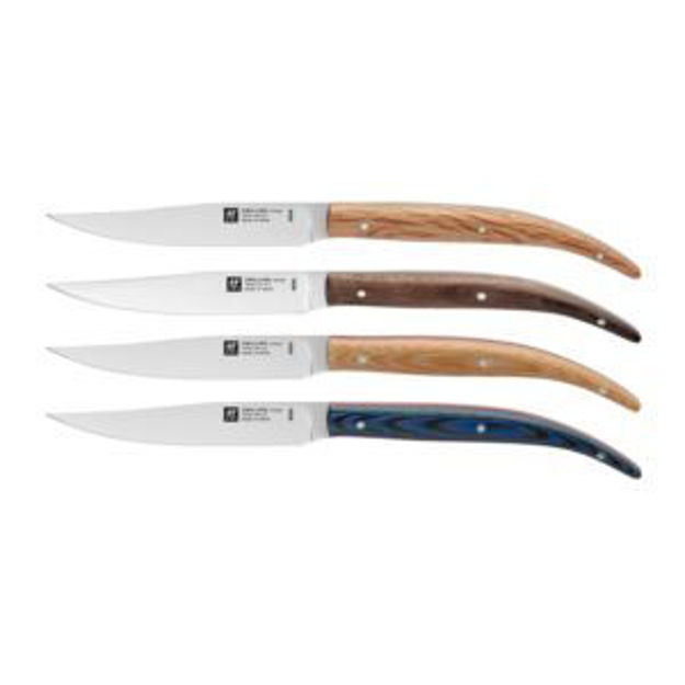 Picture of 4pc Toro Steak Knife Set w/ Beechwood Presentation Box