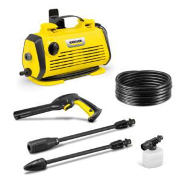 Picture of K3 Horizontal 1800 PSI Electric Pressure Washer + Foam Cannon