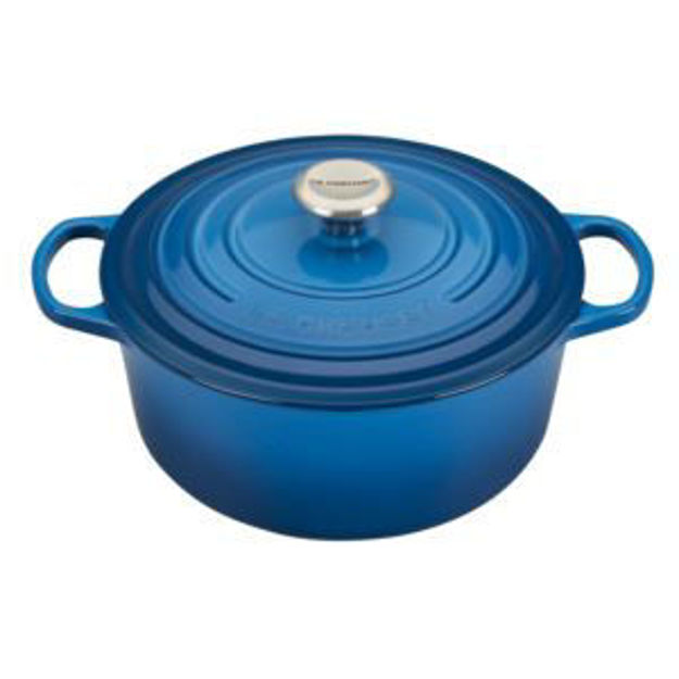 Picture of 5.5qt Signature Cast Iron Round Dutch Oven Marseille