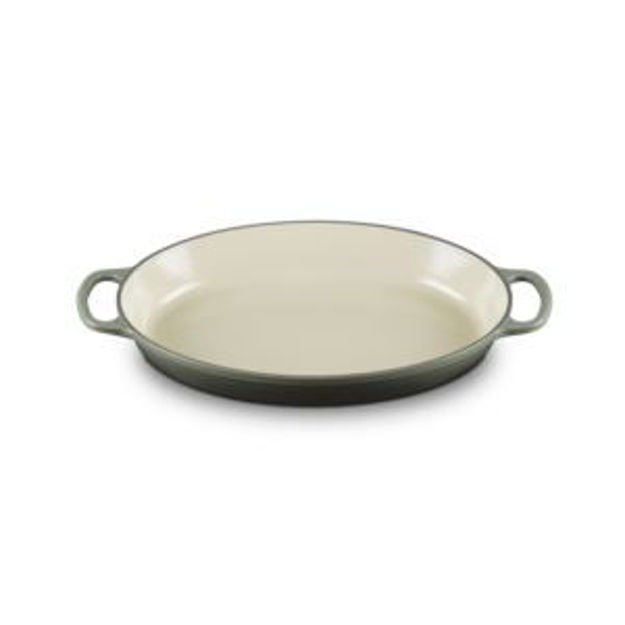 Picture of 3qt Signature Cast Iron Oval Baker Oyster