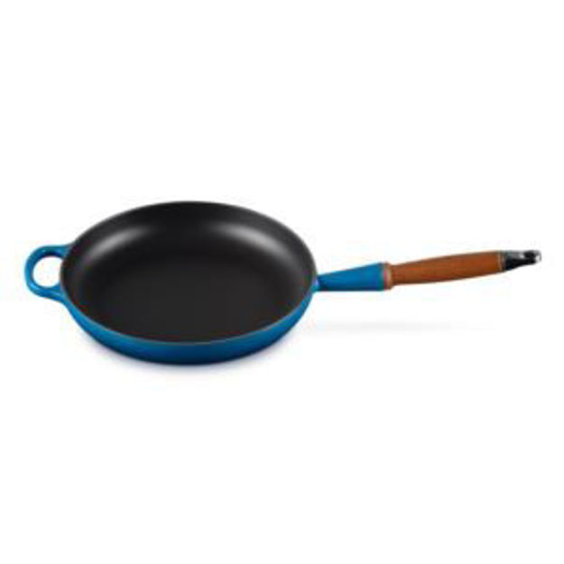 Picture of 10.25" Signature Cast Iron Fry Pan w/ Alpine Wood Handle Marseille