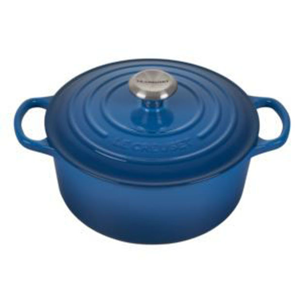 Picture of 4.5qt Signature Cast Iron Round Dutch Oven Marseille