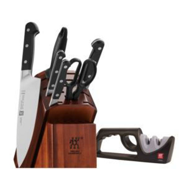 Picture of Pro 7pc Knife Block Set w/ Bonus Sharpener