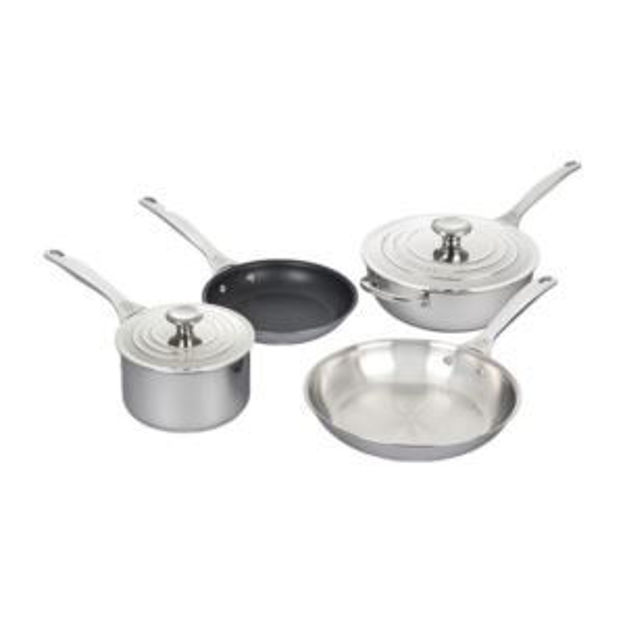 Picture of 6pc Signature Stainless Steel Cookware Set