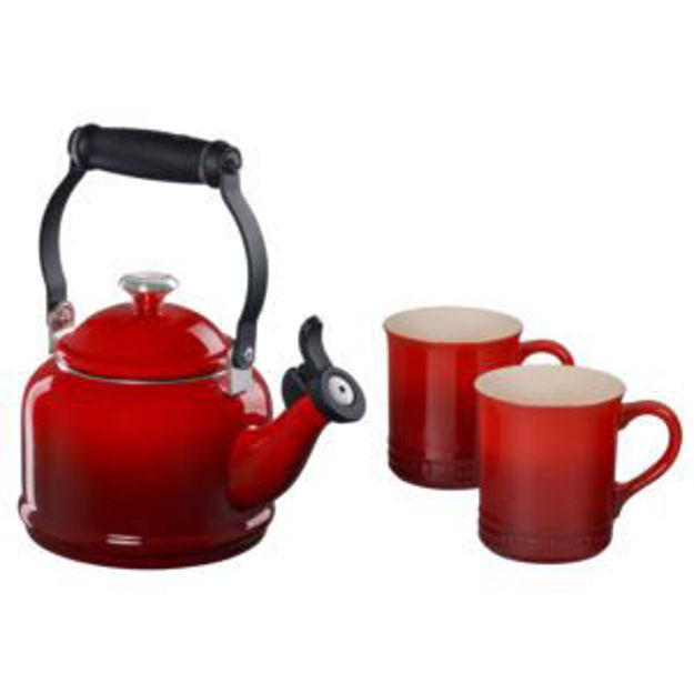 Picture of Demi Kettle & Mug Set Cerise