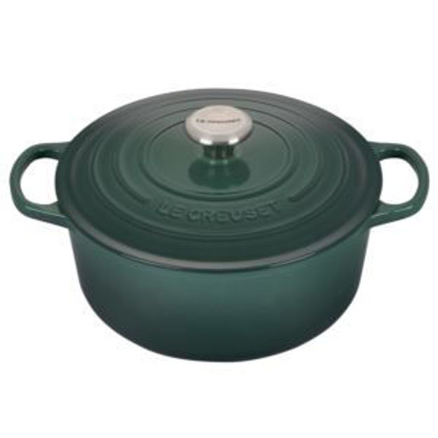 Picture of 5.5qt Signature Cast Iron Round Dutch Oven Artichaut