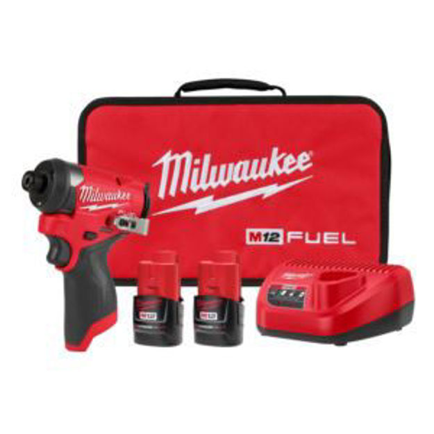 Picture of M12 FUEL 1/4" Hex Impact Driver Kit w/ 2 Batteries