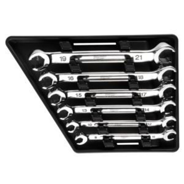 Picture of 6pc Metric Double End Flare Nut Wrench Set