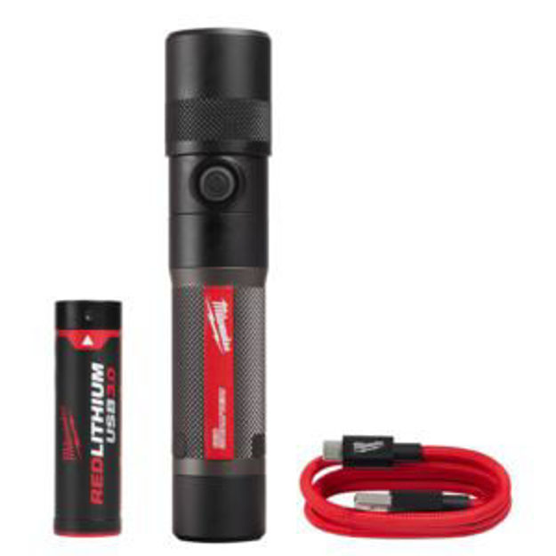 Picture of REDLITHIUM USB 1100L Twist Focus Flashlight