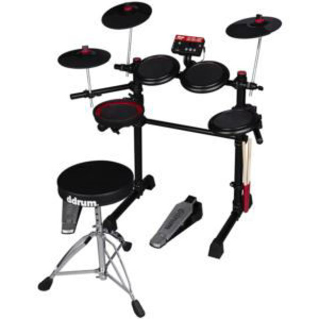 Picture of E-Flex Complete Electronic Drum Set with Mesh Drum Heads