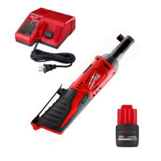 Picture of M12 Cordless 3/8" Ratchet w/ M12 Battery & Charger