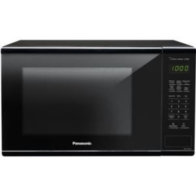 Picture of Genius Sensor 1.3-Cu. Ft. 1100W Countertop Microwave Oven in Black