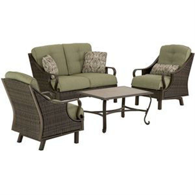 Picture of Ventura 4-Piece Patio Set in Vintage Meadow