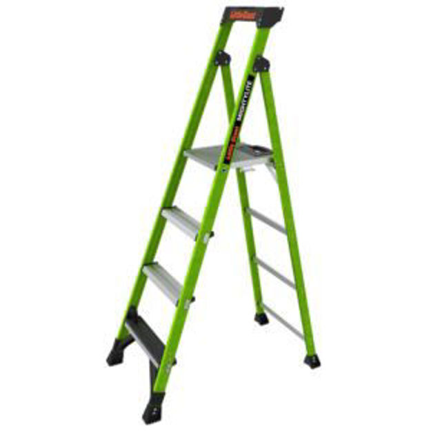 Picture of MightyLite 2.0 6ft Type 1AA Fiberglass Ladder w/ Ground Cue