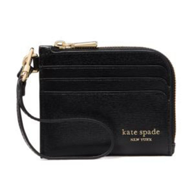 Picture of Devin Coin Card Case Wristlet - Black