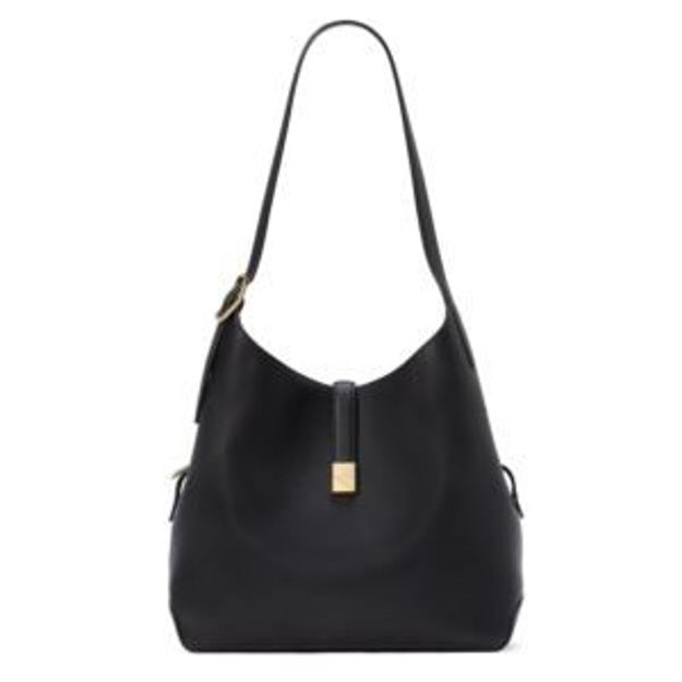 Picture of Deco Large Shoulder Bag - Black