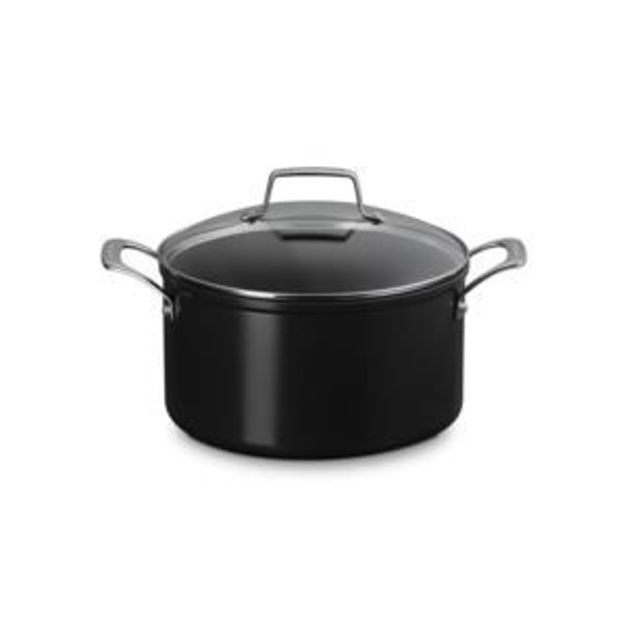 Picture of 6.3qt Essential Nonstick Ceramic Stockpot w/ Glass Lid