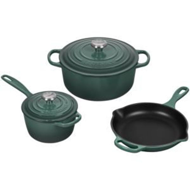 Picture of 5pc Signature Cast Iron Cookware Set Artichaut