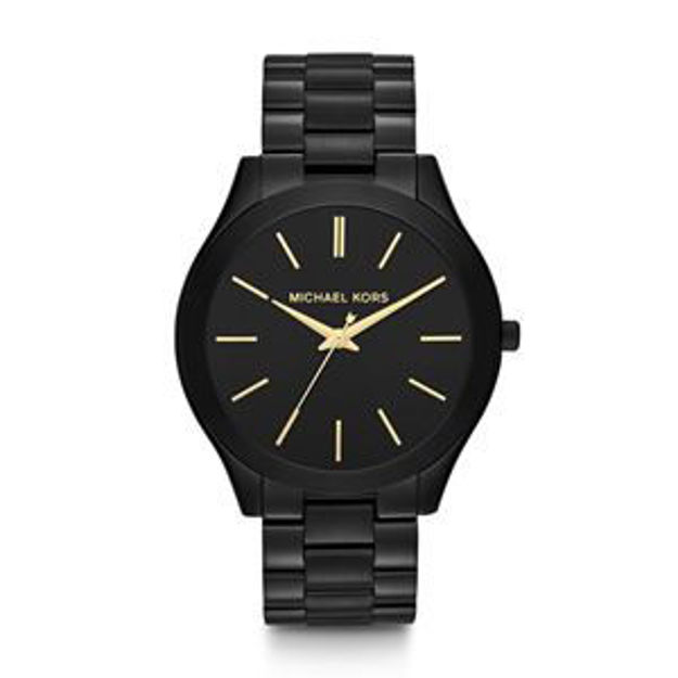 Picture of Ladies Slim Runway Black SS Watch Black Watch