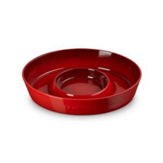 Picture of Chip and Dip Platter Cerise