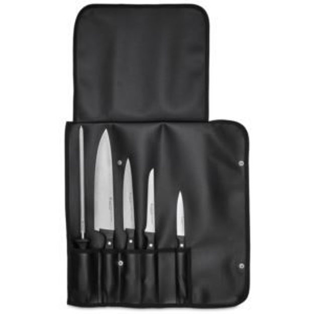 Picture of 6pc Gourmet Chef's Starter Set w/ Knife Roll