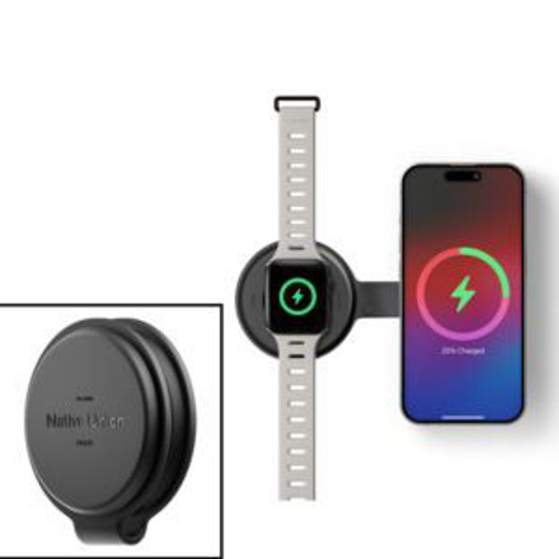 Picture of Voyage 2-in-1 Wireless Charger Black