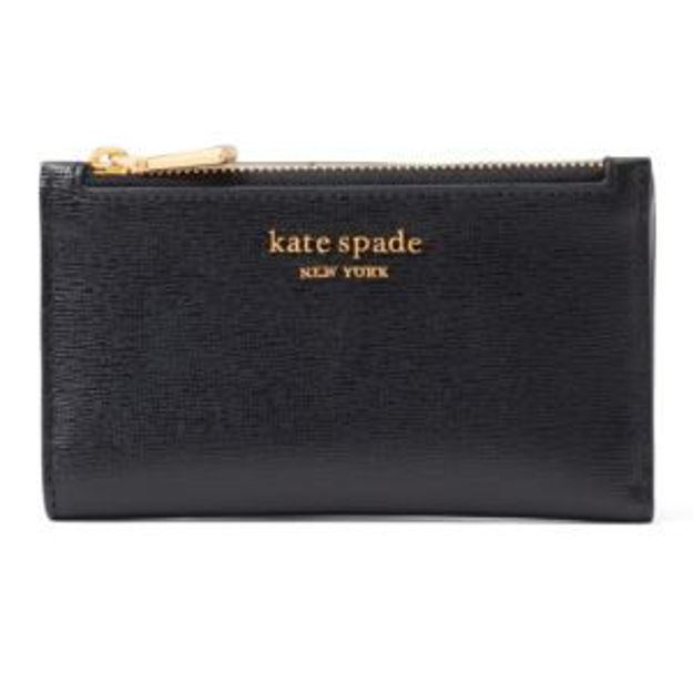 Picture of Morgan Small Slim Bifold Wallet - Black