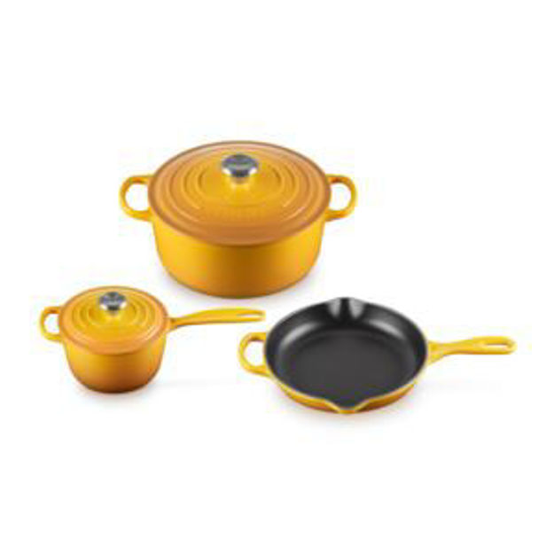 Picture of 5pc Signature Cast Iron Cookware Set Nectar