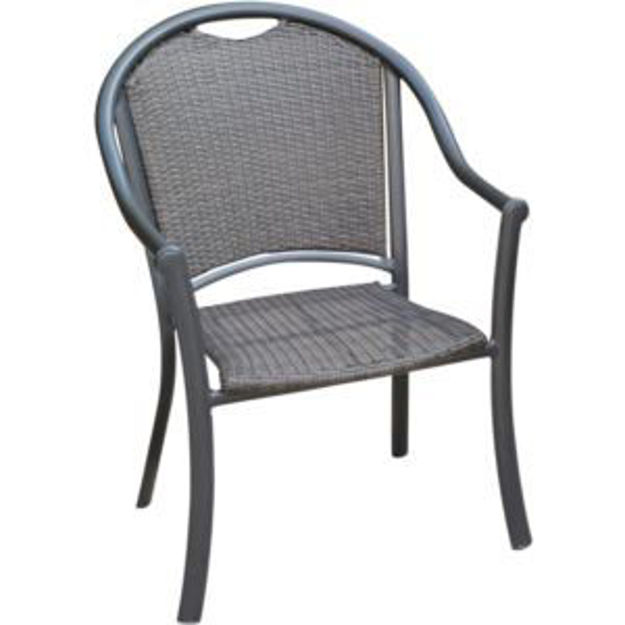 Picture of Commercial Woven Aluminum Dining Chair