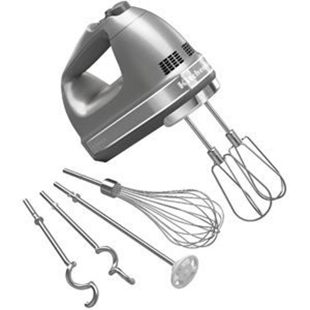 Picture of 9-Speed Hand Mixer with Turbo Beater II Accessories in Contour Silver