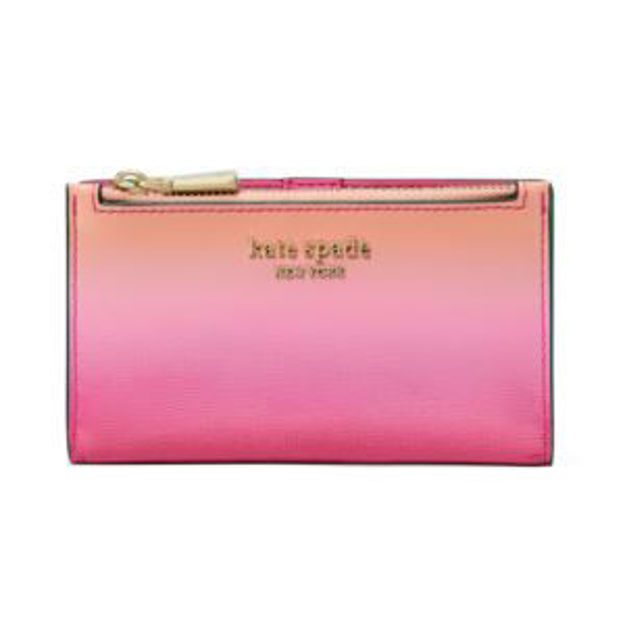 Picture of Morgan Ombre Small Slim Bifold Wallet - Melon Ball Multi