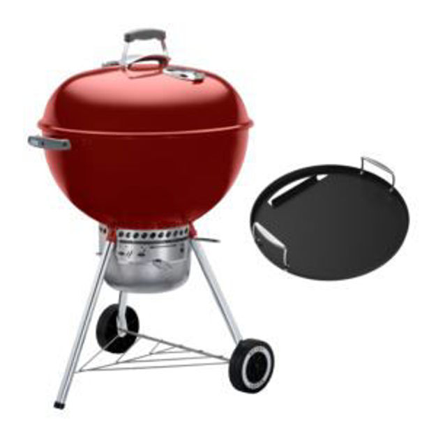 Picture of KIT 22'' Orig Kettle Prem. Grill Crimson w/ Griddle