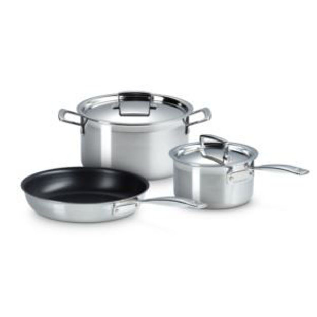 Picture of 5pc Set Classic Stainless Steel Cookware Set