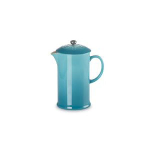 Picture of 34oz Cafe Collection Stoneware French Press Caribbean