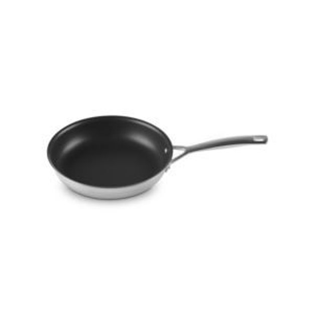 Picture of 2pc Classic Nonstick Stainless Steel Fry Pans