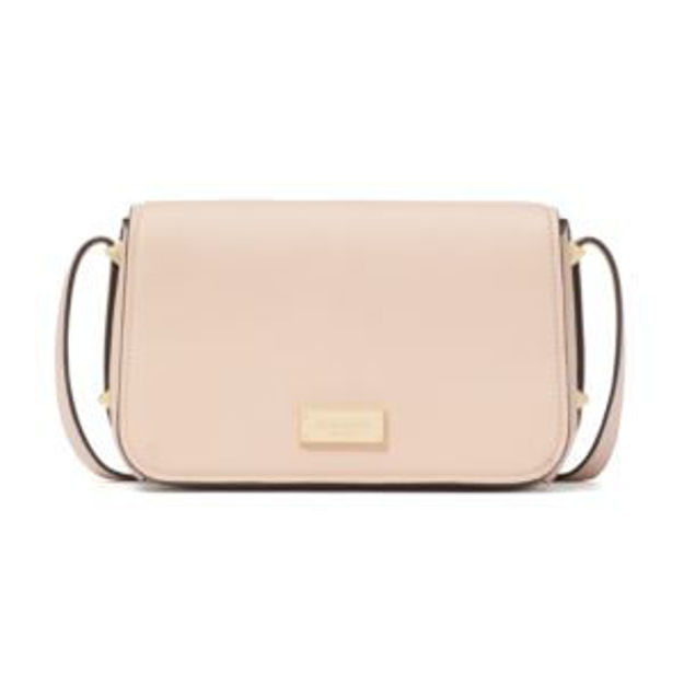 Picture of Liv Small Flap Crossbody - Milk Glass