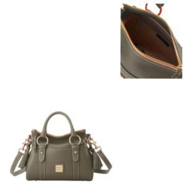 Picture of Lucca Leather Satchel with Pocket