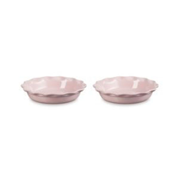 Picture of Set of 2 Heritage Pie Dishes Chiffon Pink