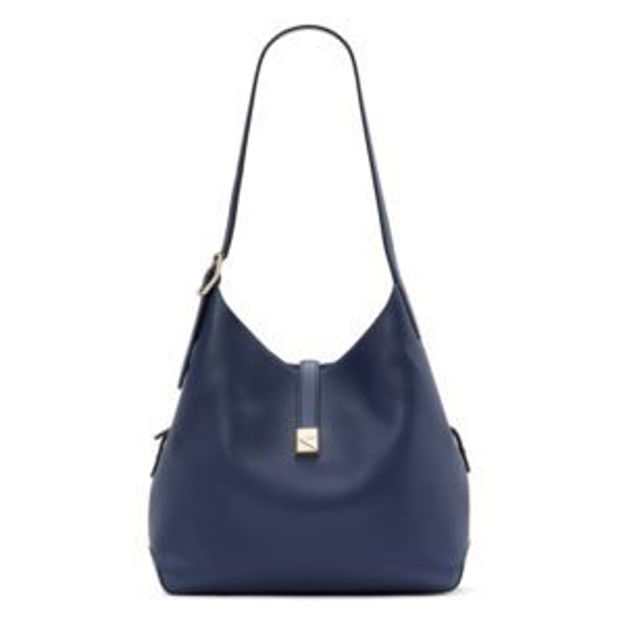 Picture of Deco Large Shoulder Bag - Parisian Navy