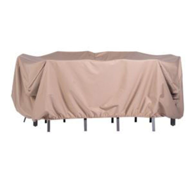 Picture of Weatherproof Large Outdoor Furniture Cover for 7-Piece Rectangular Dining Set, 94.5-In. L x 70.8-In.